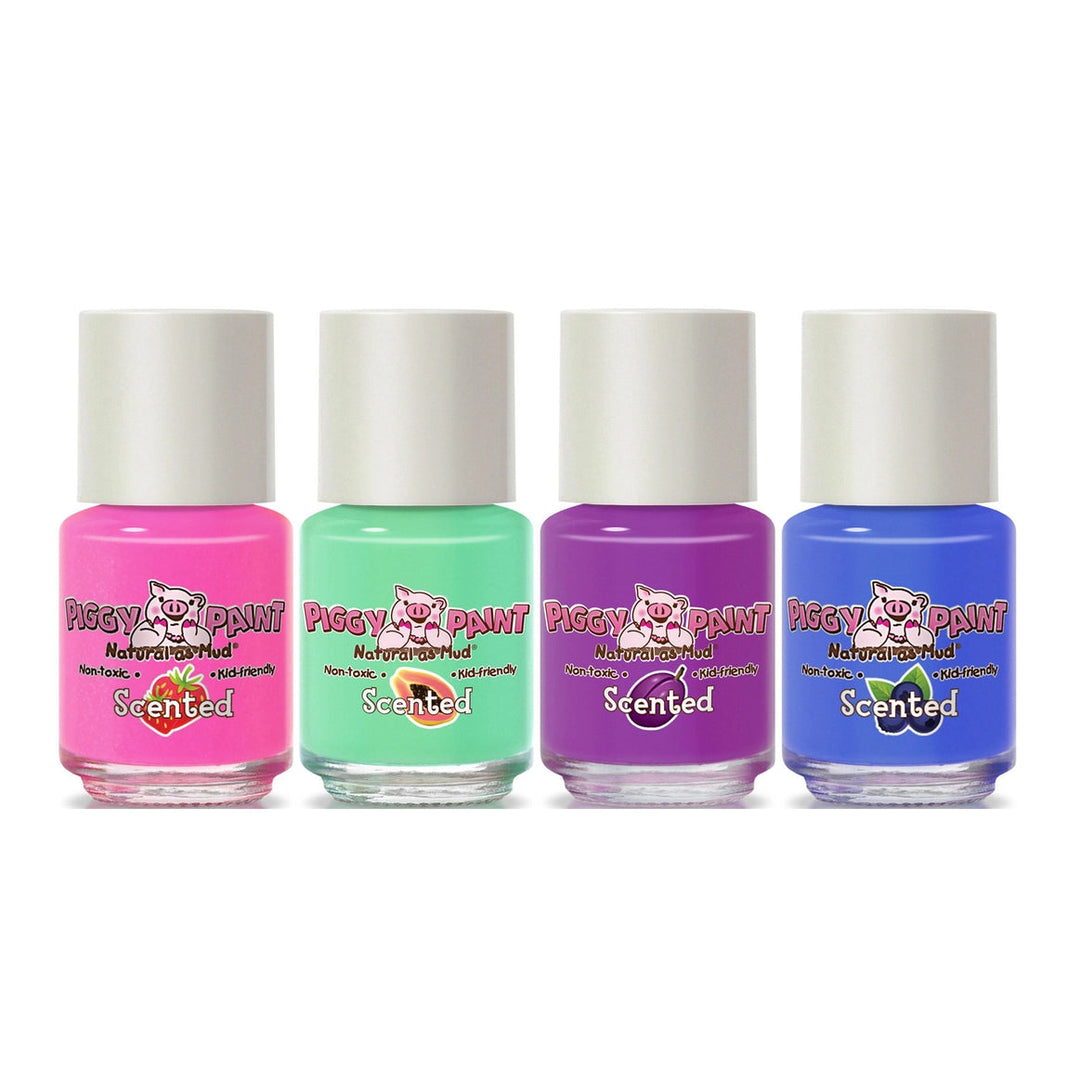 Scented Fruit Fairy Set 4 Polish - Gift Set Nail Polish Piggy Paint 