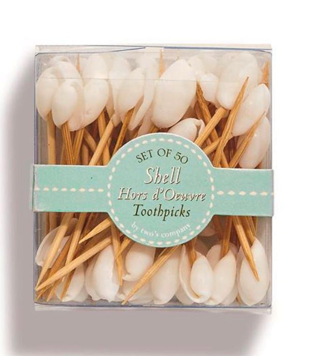 Seashell Hors D'oeuvre Picks Toothpicks Two's Company 