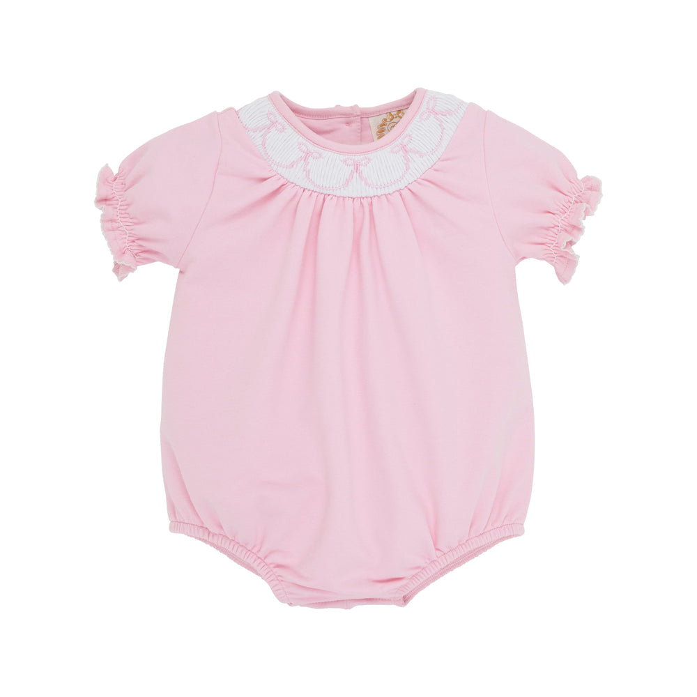 Short Sleeve Bridget Bubble - Palm Beach Pink Girl Bubble Beaufort Bonnet 