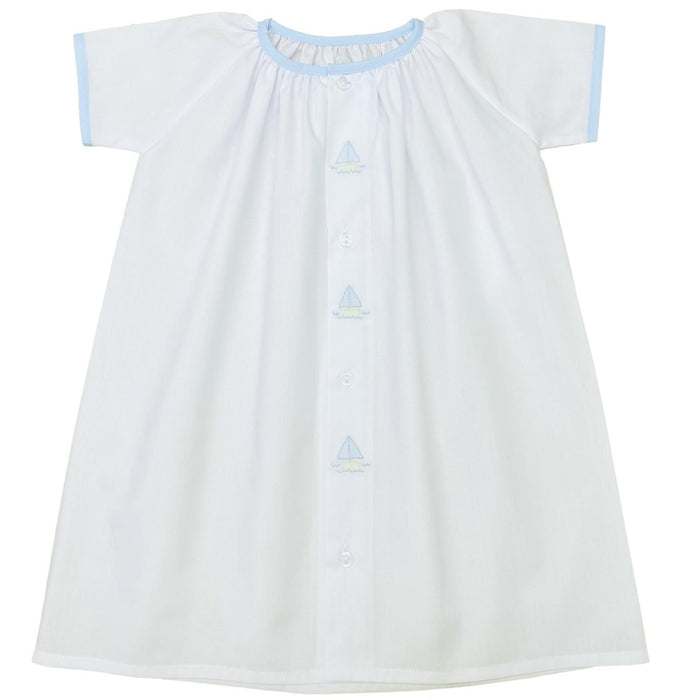 Short Sleeve Day Gown with Boats Day Gown Auraluz 