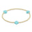 Signature Cross 2mm Bead Bracelet Bracelet eNewton Turquoise 