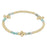 Signature Cross Gold Bliss Pattern 2.5mm Bead Bracelet - Gemstones Bracelet eNewton Amazonite 