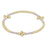 Signature Cross Gold Bliss Pattern 2.5mm Bead Bracelet - Gemstones + Pearl Bracelet eNewton Pearl 
