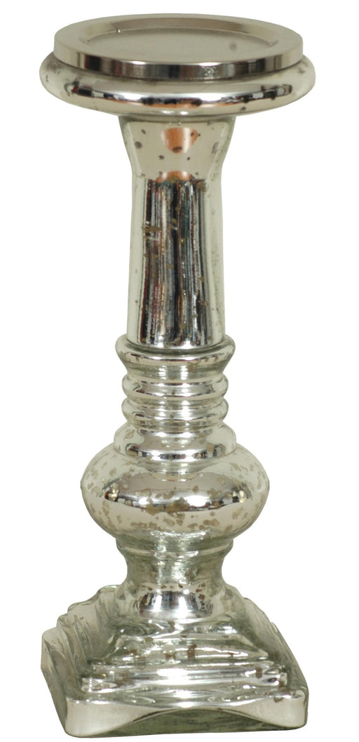 Silver Mercury Candle Pillar Candle Holders India House Brass 