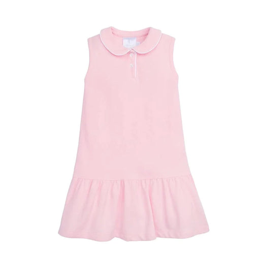 Sleeveless Polo Dress - Pink Dress Little English 