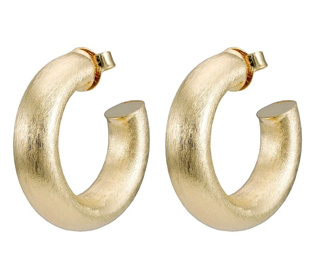 Small Chantal Hoops Earrings Sheila Fajl 