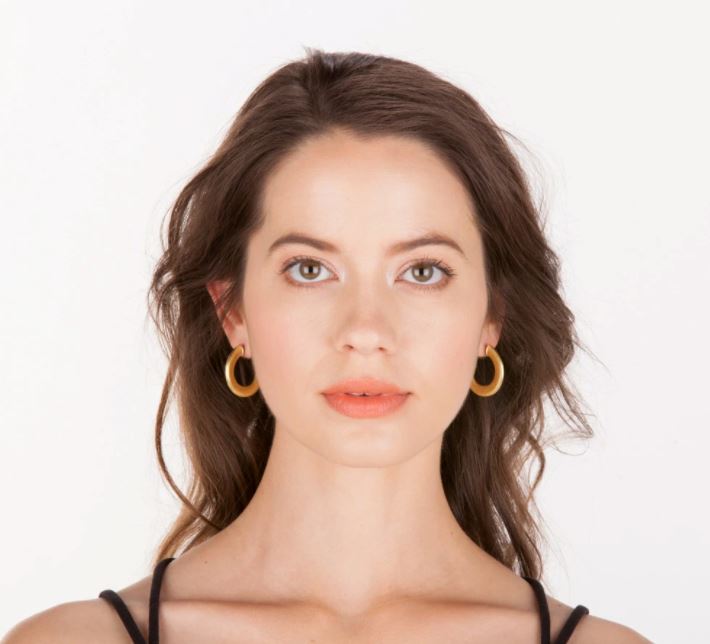 Smaller Irene Hoops Earrings Sheila Fajl 