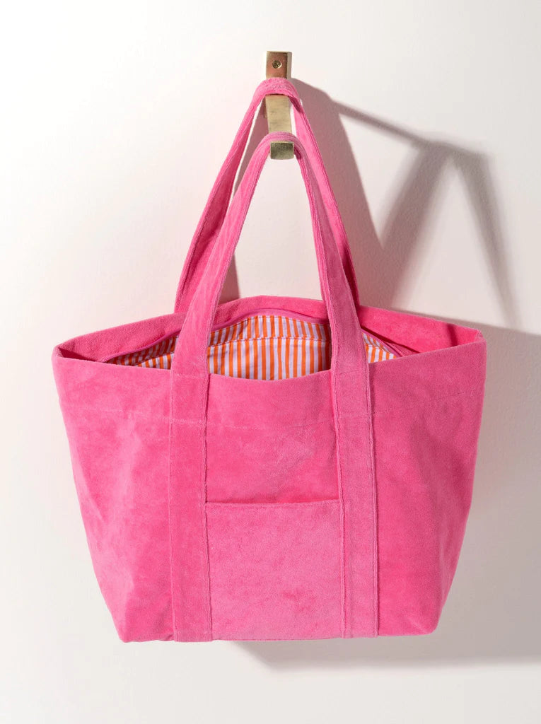 Sol Terry Tote - Pink Tote Shiraleah 