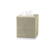 Solid Linen Tissue Box Cover with White Trim Tissue Box Covers Matouk Oatmeal 