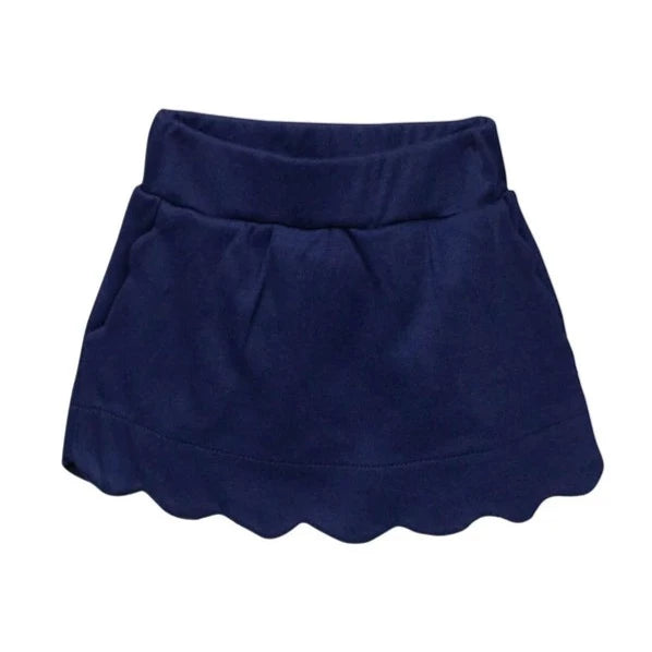 Sophie Scallop Skirt - Navy Skirt Proper Peony 