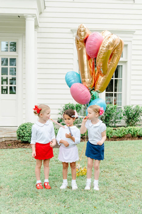 Sophie Scallop Skirt - Navy Skirt Proper Peony 