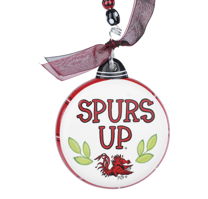 South Carolina Puff Ornament Football Ornament Glory Haus 