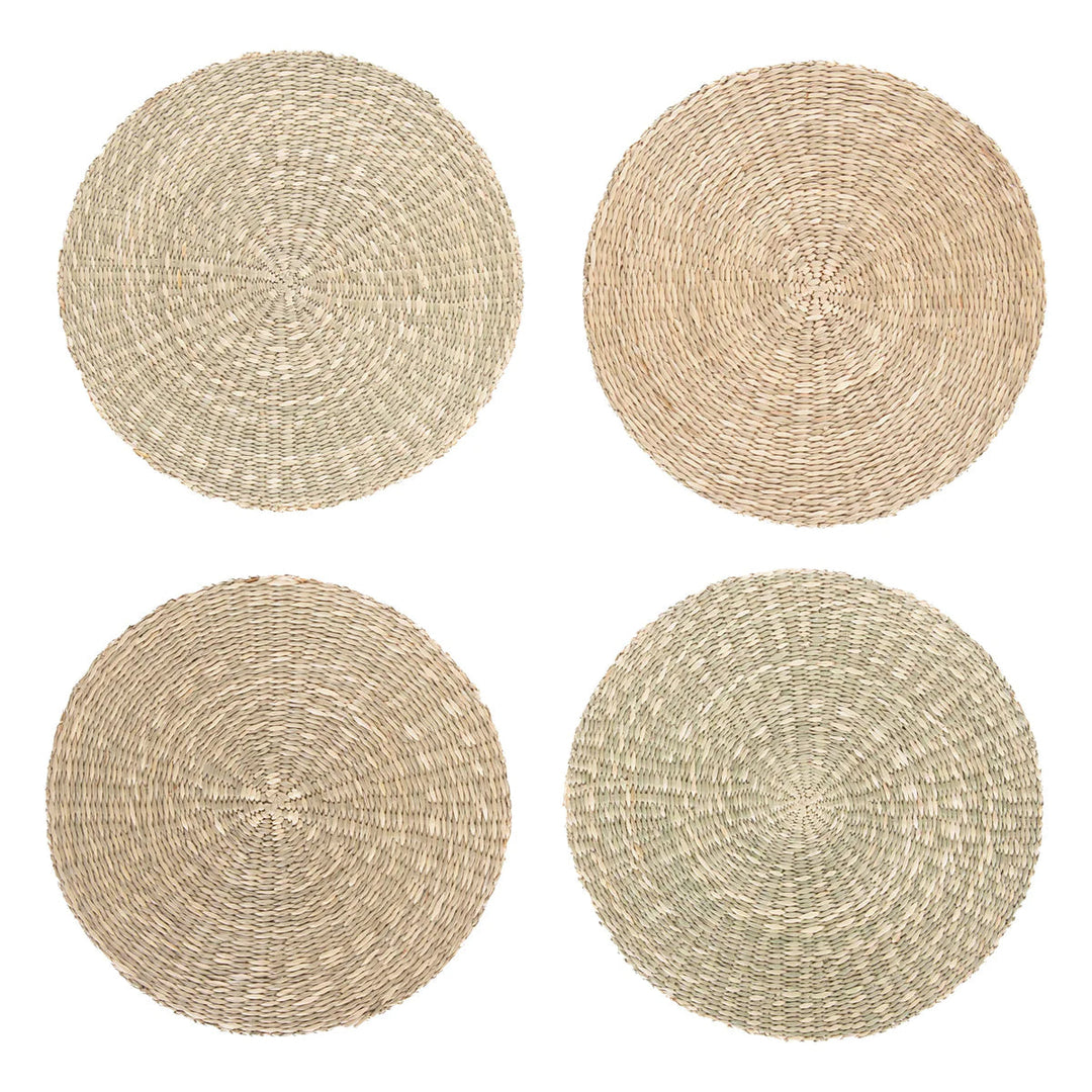 Spiral Placemats Natural - Set of 4 Placemats Amanda Lindroth 