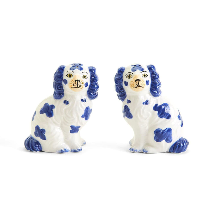 Staffordshire Dog Salt and Pepper Shaker Set Salt and Pepper Two's Company 