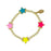 Stars & Hearts Rainbow Stretchy Bracelets Bracelet Tiny Treats and Zomi Gems Scattered Stars 