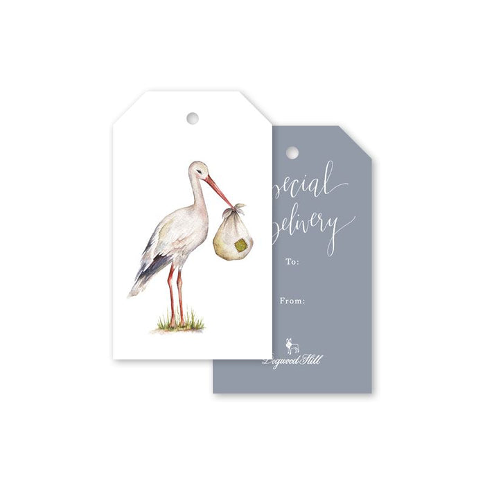 Stork Delivery Gift Tags Gift Tag Dogwood Hill 