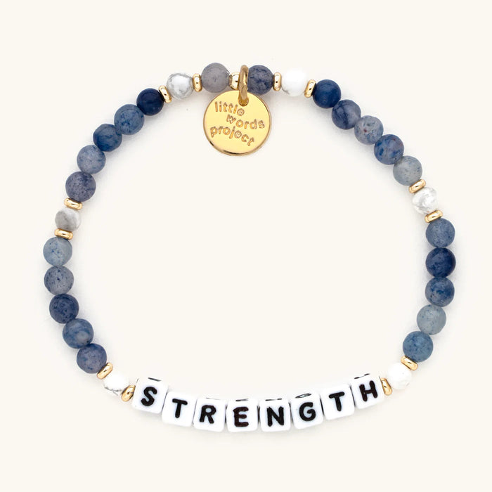 Strength Bluestone Bracelet Bracelet Little Words Project 
