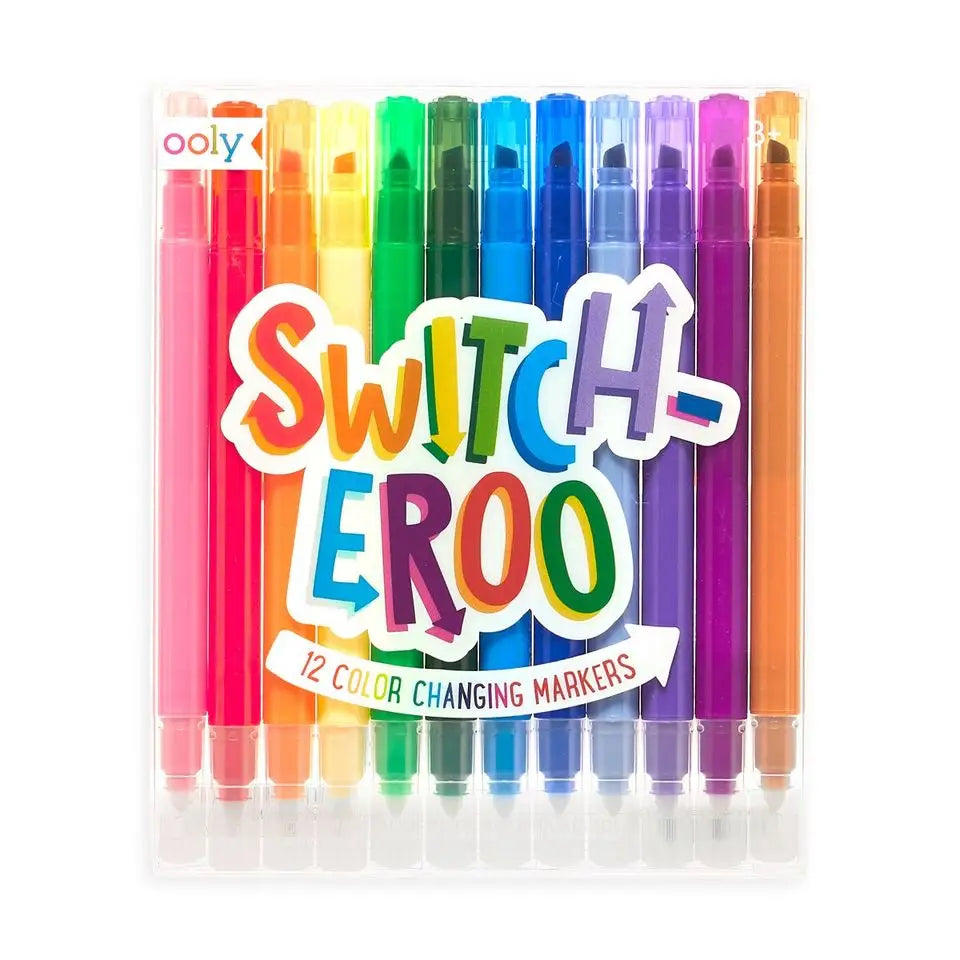 Switch-eroo! Color-Changing Markers Activity Toy Ooly 
