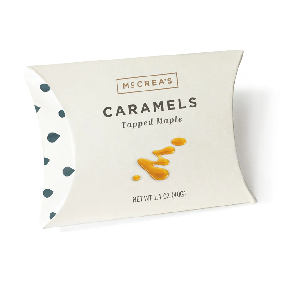 Tapped Maple Caramel Pillow Candy & Chocolate McCrea's Candies 