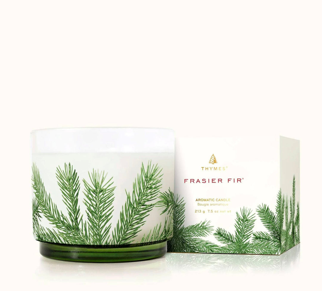 Thymes Frasier Fir Heritage Small Pine Needle Luminary Candle Thymes 