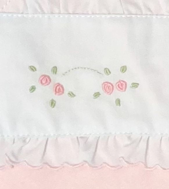 Tiny Rose Buds Blanket baby blanket Auraluz 