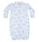 Toile Converter Gown Baby Gown Nella Pima Blue 