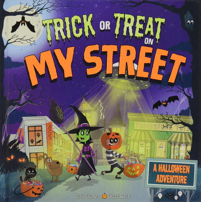 Trick or Treat on My Street: A Halloween Adventure Book Sourcebooks 