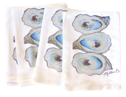 Triple Oyster Napkins Cocktail Napkins Low Country Linens 