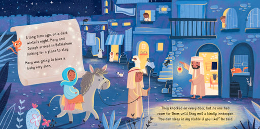 Twinkly, Twinkly Nativity Book Book Usborne 