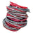 UGA Red and Black Recycled Flipflop Stack Bracelets - Set of 10 Bracelet New Charms - Kapicka 