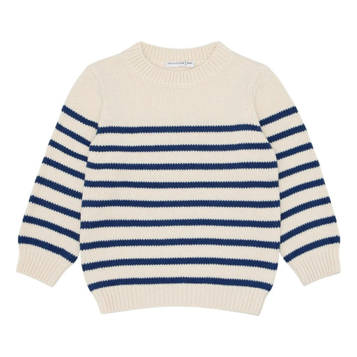 Unisex Breton Stripe Knit Sweater Sweaters Minnow 