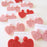 Valentines Beaded Heart Earrings Earrings St. Armands Designs 