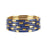 Veda Bracelets - Navy and Gold - Set of 6 Bracelet BudhaGirl 