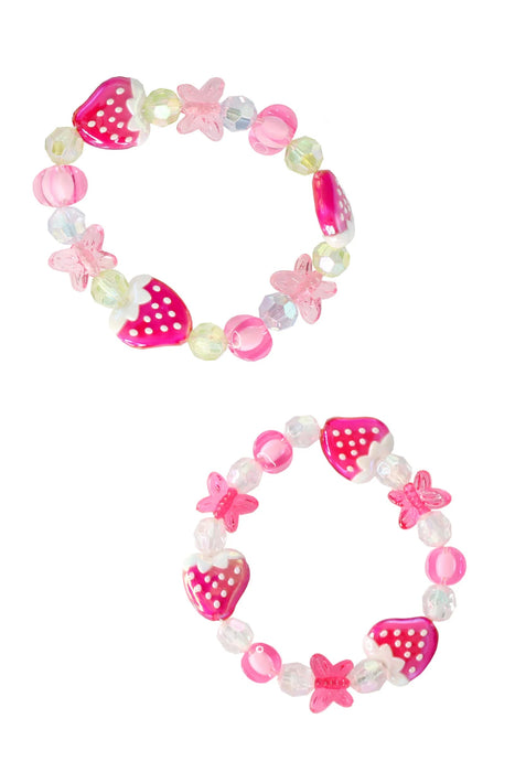 Very Merry Strawberry Bracelet Costume Jewelry Great Pretenders 