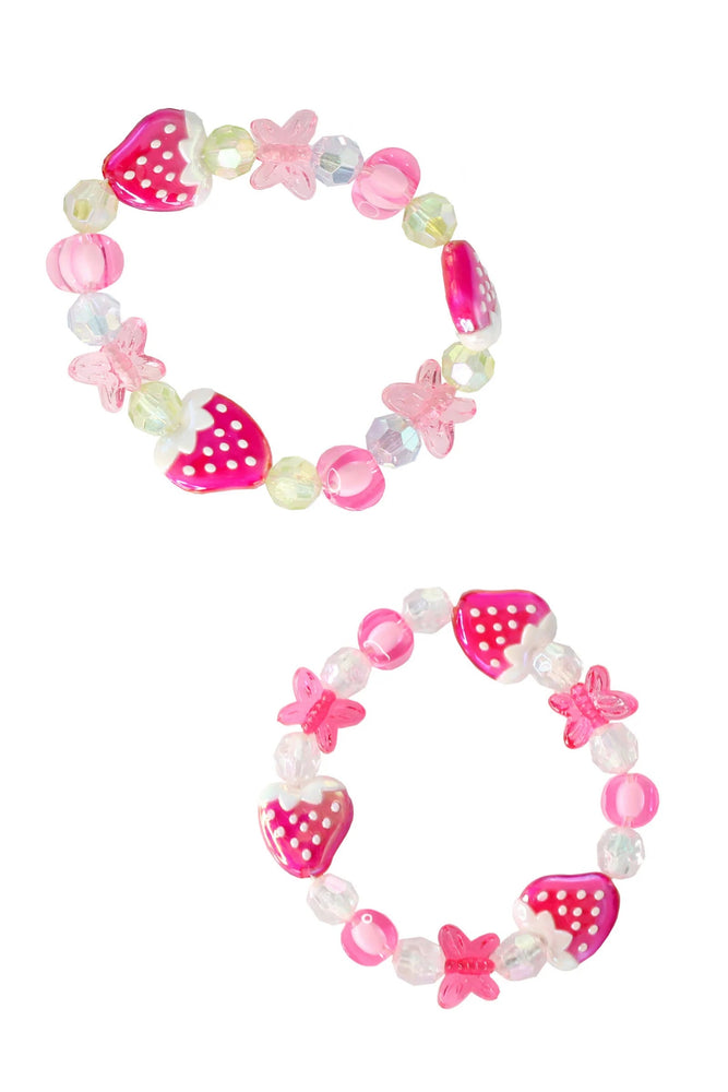 Very Merry Strawberry Bracelet Costume Jewelry Great Pretenders 