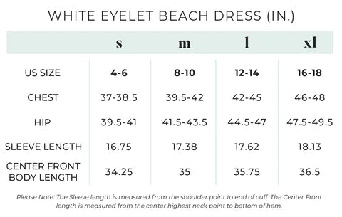 White Eyelet Beach Dress Cover Up Rock Flower Paper 