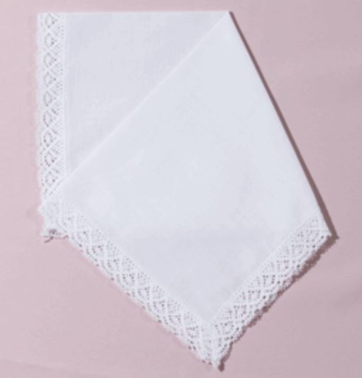 White Park Avenue Lace Handkerchief Handkerchief Embroidery This 