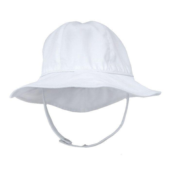 White Unisex Sunhat Sunhat Bailey Boys 