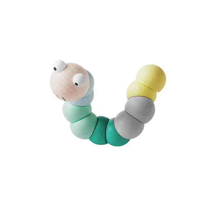 Wiggly Worm Toy Activity Toy MudPie Green 