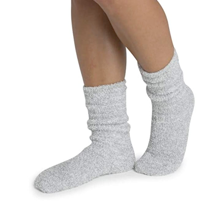 Womens Heathered Socks - Barefoot Dreams Socks Barefoot Dreams 