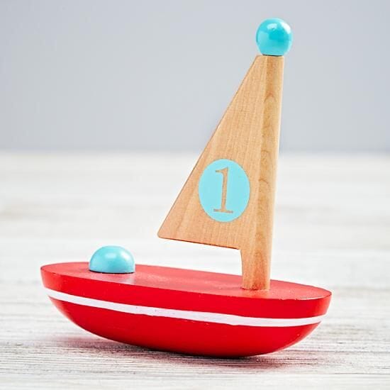 Wooden Floating Boats Mini Toys Jack Rabbit 1 