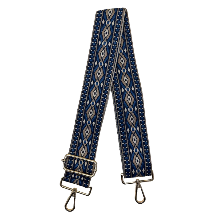 Aztec Embroidered Guitar Straps — The Horseshoe Crab