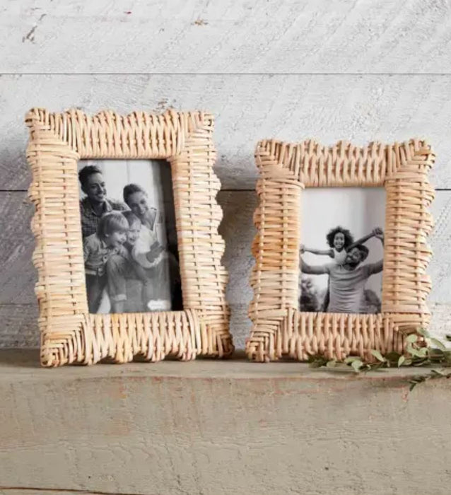 Woven Picture Frames Picture Frames MudPie 