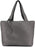 Woven Tote Bag - Black Gun Metal Bags and Totes Isle Jacobsen 